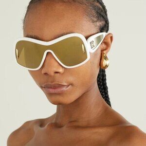 NEW LOEWE SUNGLASSES LW40131I 25G WHITE UNISEX EYEWEAR LOEWE